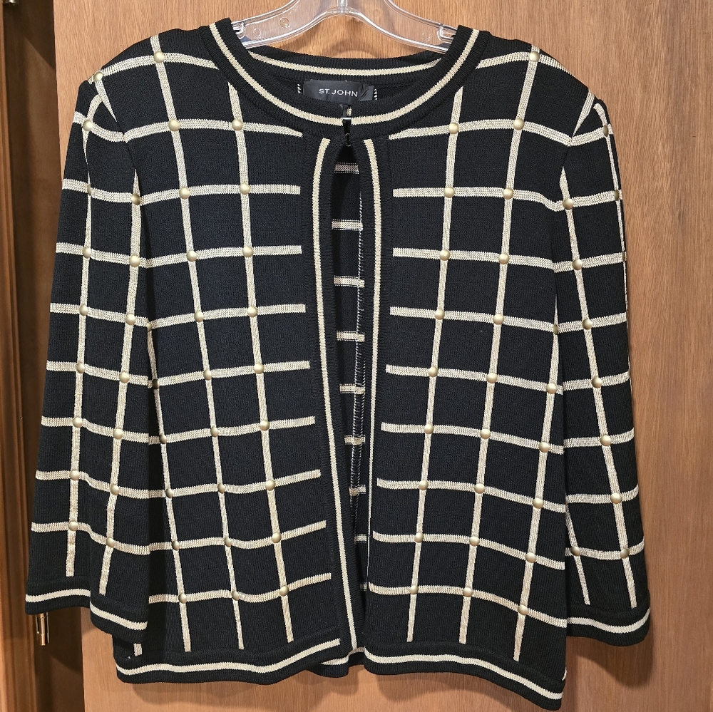 St John black jacket
